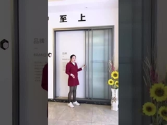 3 Стеклянная дверь с раздвижной дверью