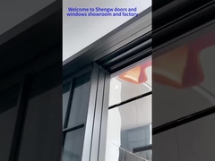 Стеклянные складные двери