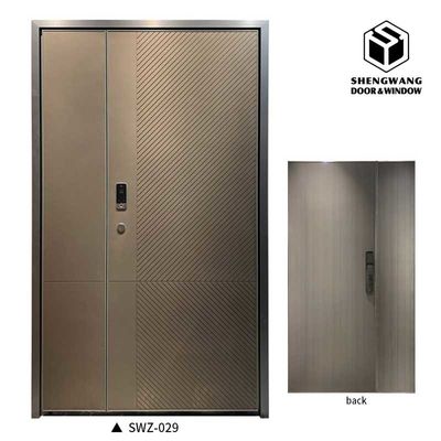 Luxury Front Aluminum Entrance Door Powder Coated Modern Aluminum Front Doors (Люксовые передние алюминиевые входные двери с покрытием порошками)