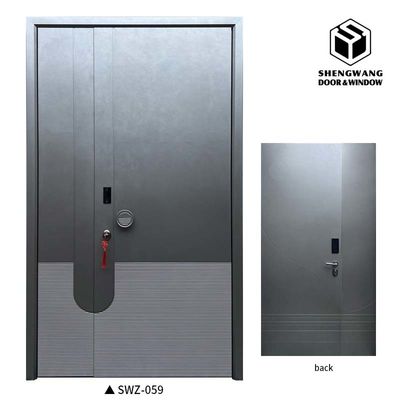 2050 X 960 Luxury Front Aluminum Swing Door Main Exterior Aluminum Slide And Swing Door (Люкс передняя алюминиевая качающаяся дверь главная наружная алюминиевая качающаяся дверь)