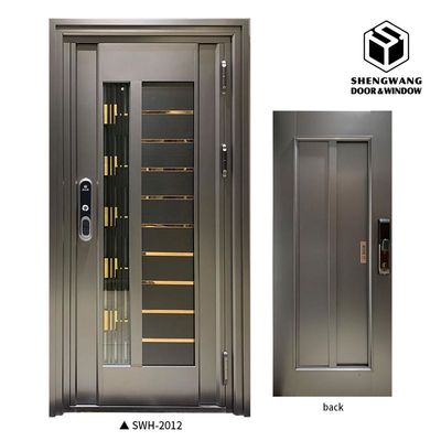 MDF Огнеупорные Алюминиевые двери Внутренняя безопасность