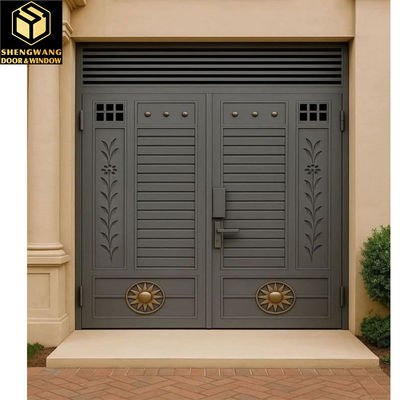 MDF Огнеупорные Алюминиевые двери Внутренняя безопасность