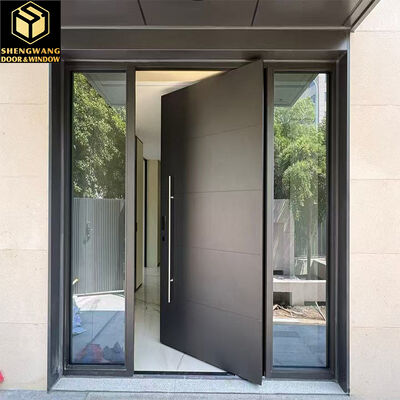 ODM Swing Алюминиевые пешеходные садовые ворота Медная имитация поверхности Окончание Металлические ворота Внешние